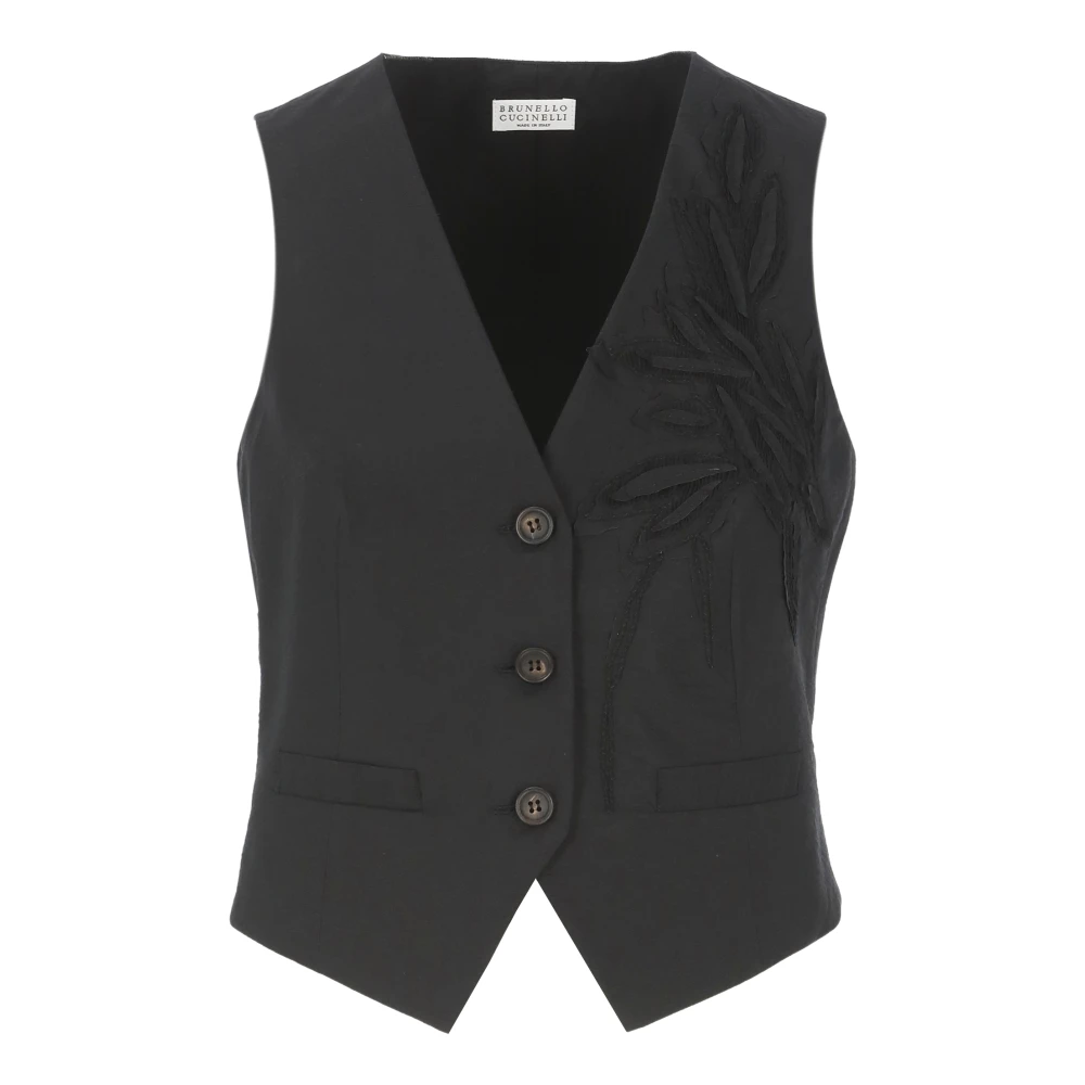 Jackets > Vests - - Brunello Cucinelli - Modalova