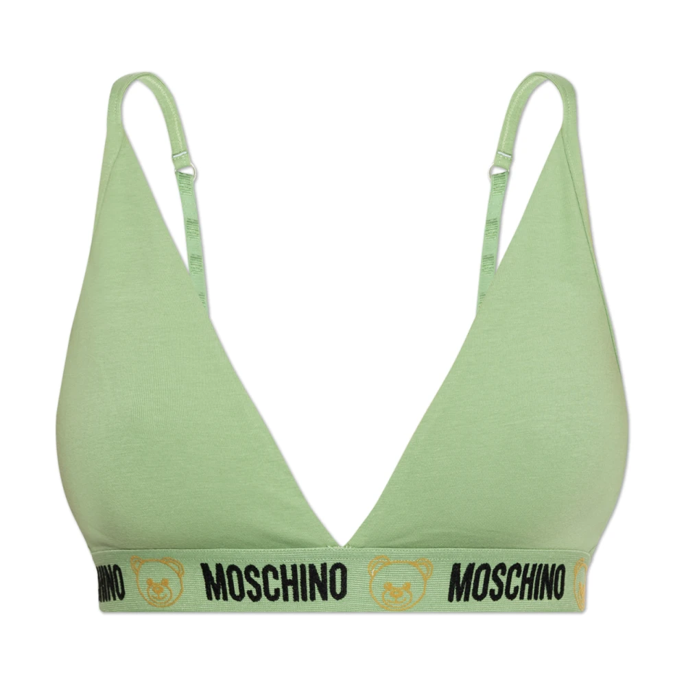 Moschino Beha met logo Green Dames