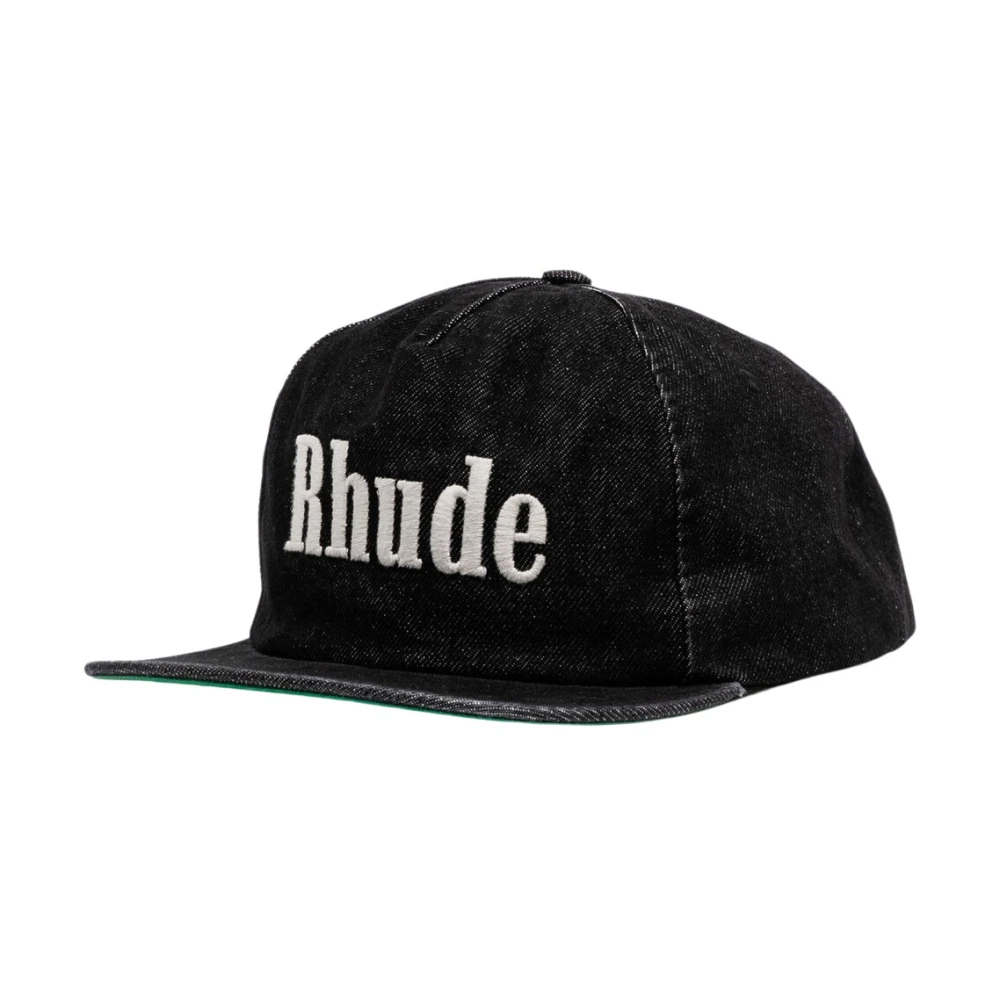 Rhude Caps Black Heren