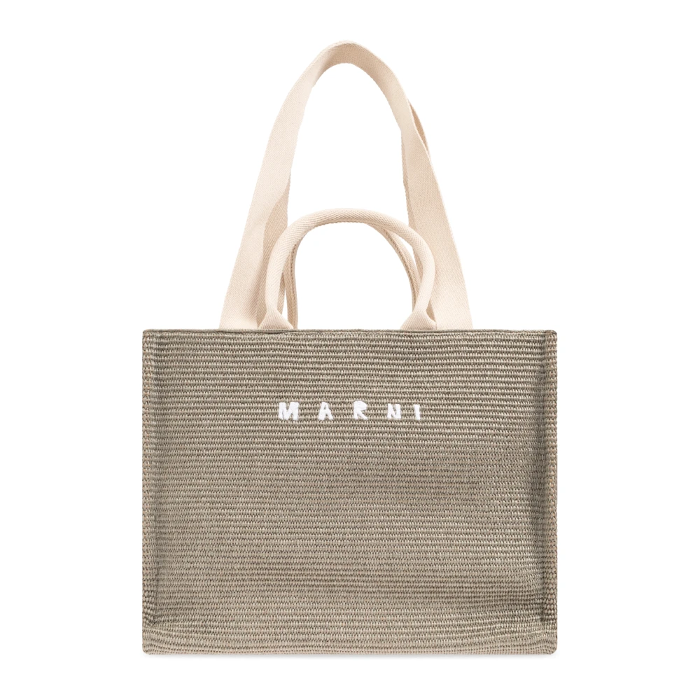 Marni Tas type Shopper Gray Dames