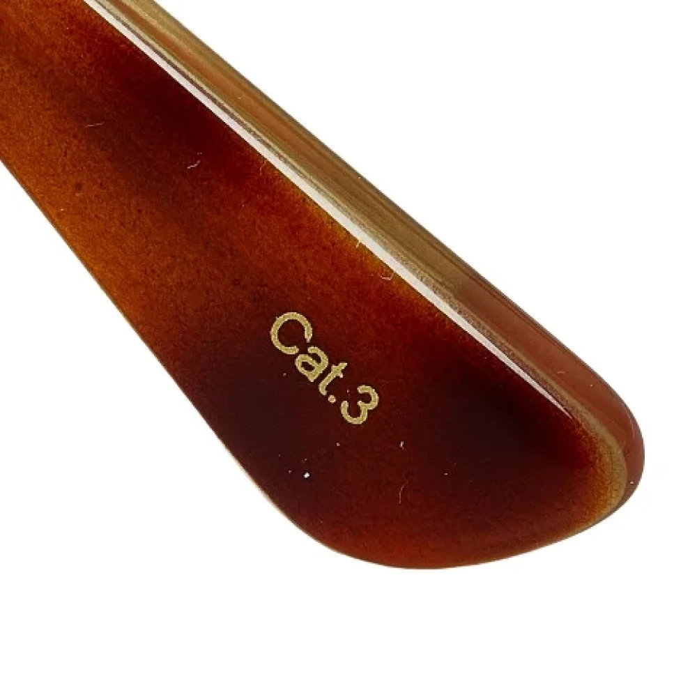 Gucci Vintage Pre-owned Plastic sunglasses Brown Dames