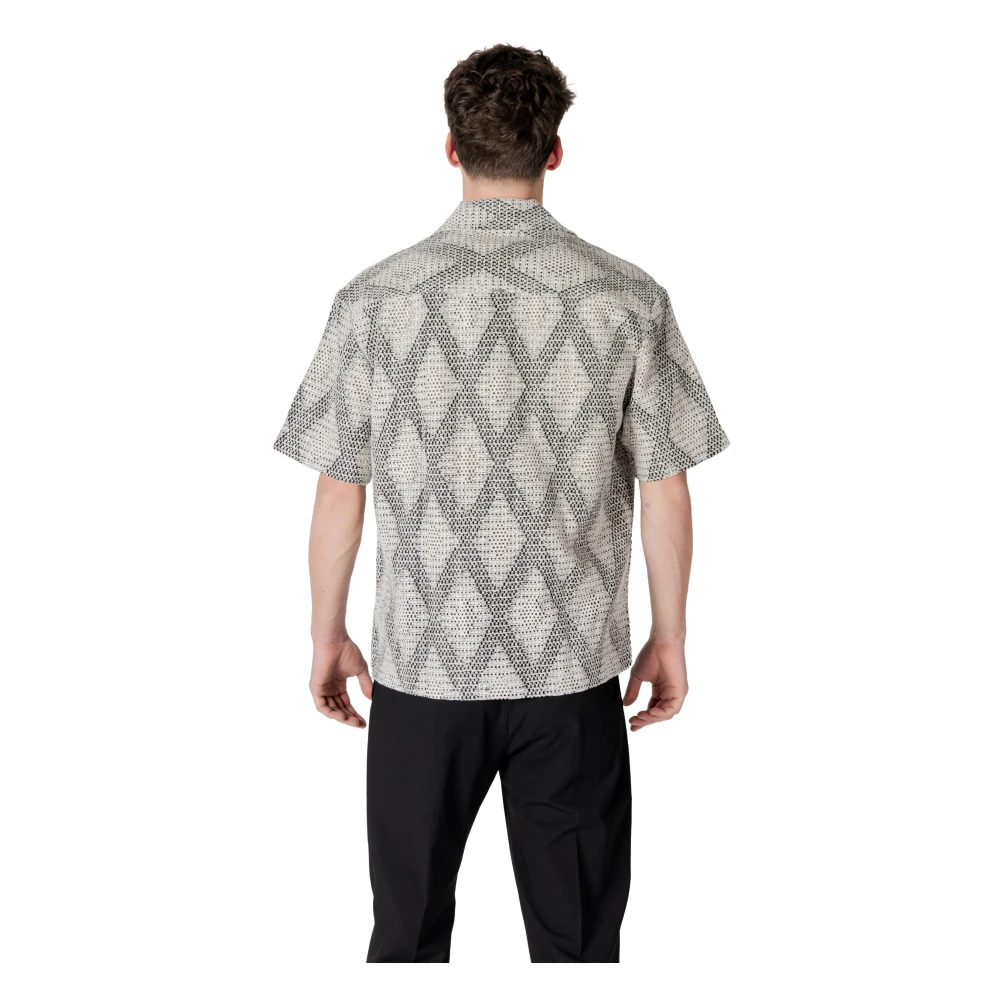 Antony Morato Korte mouwen overhemd collectie polyester katoen Multicolor Heren