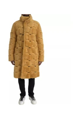 Quiltad Shearlingkappa