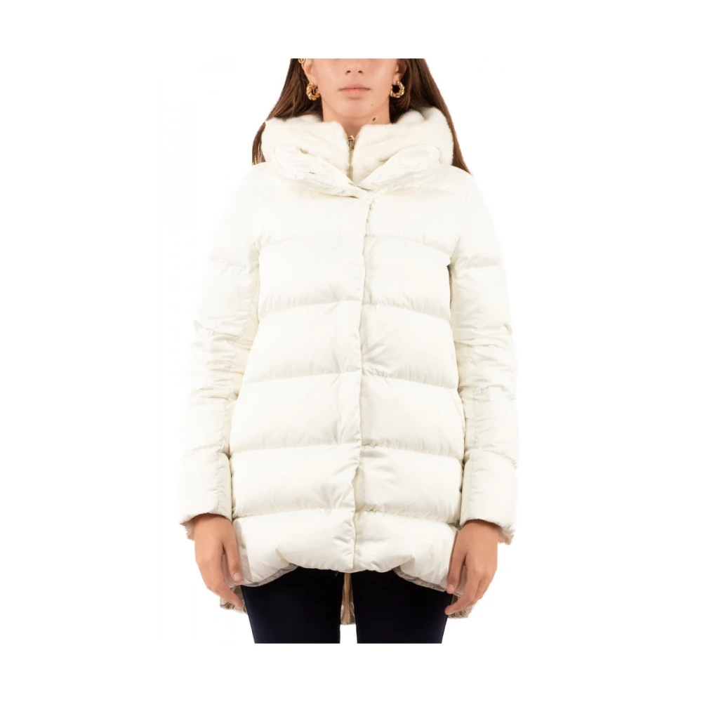Herno Puffer Jacket White Dames