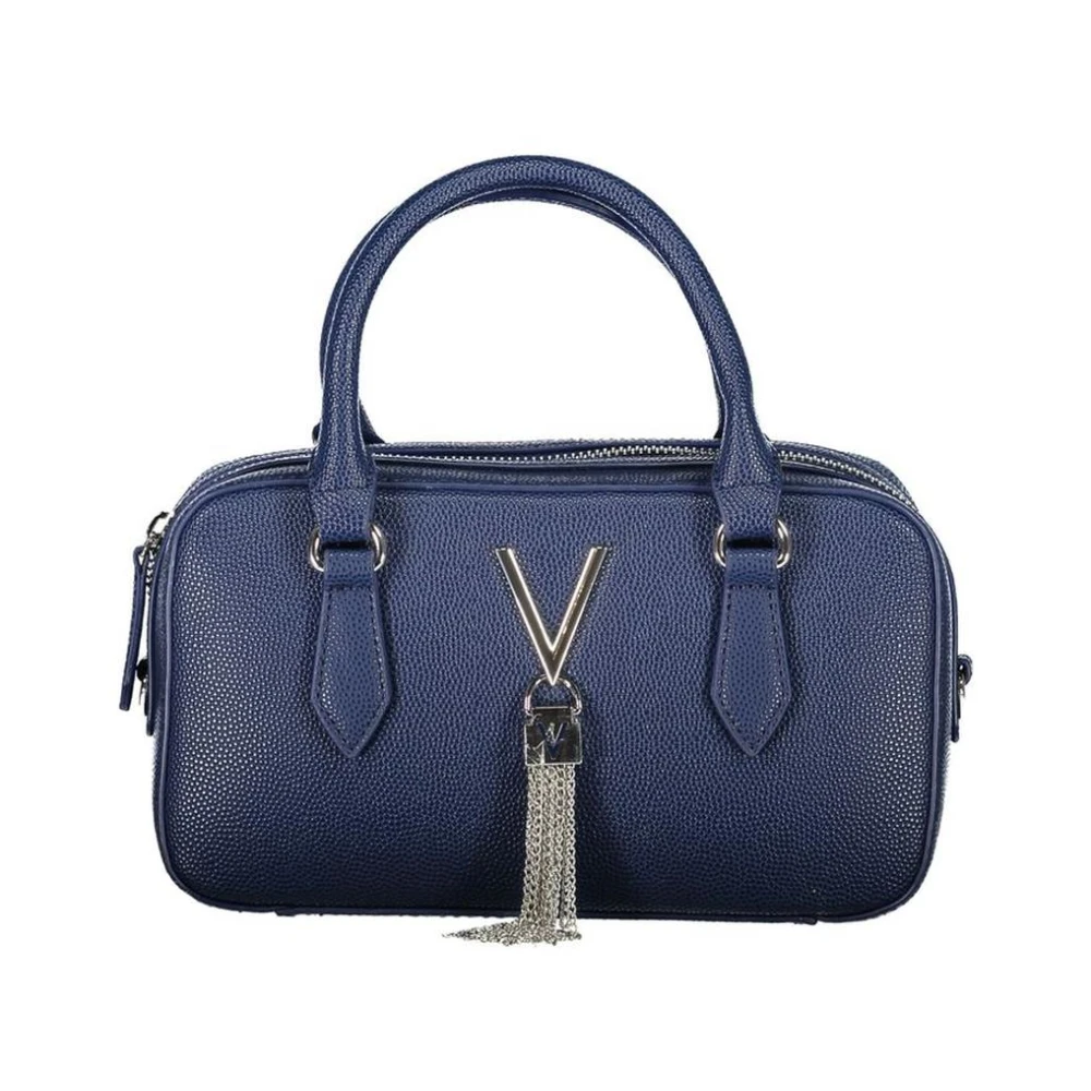 Valentino Women's Blue Handbags, One Size, Vlock Boxy Handbag