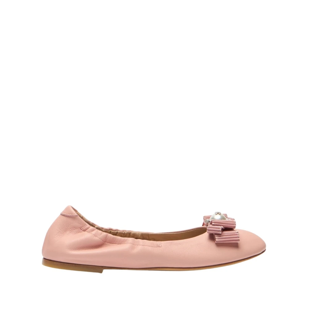 Casadei Women's Pink Ballet Flat - Ballerina Shoes - 6 Uk - Shoes
