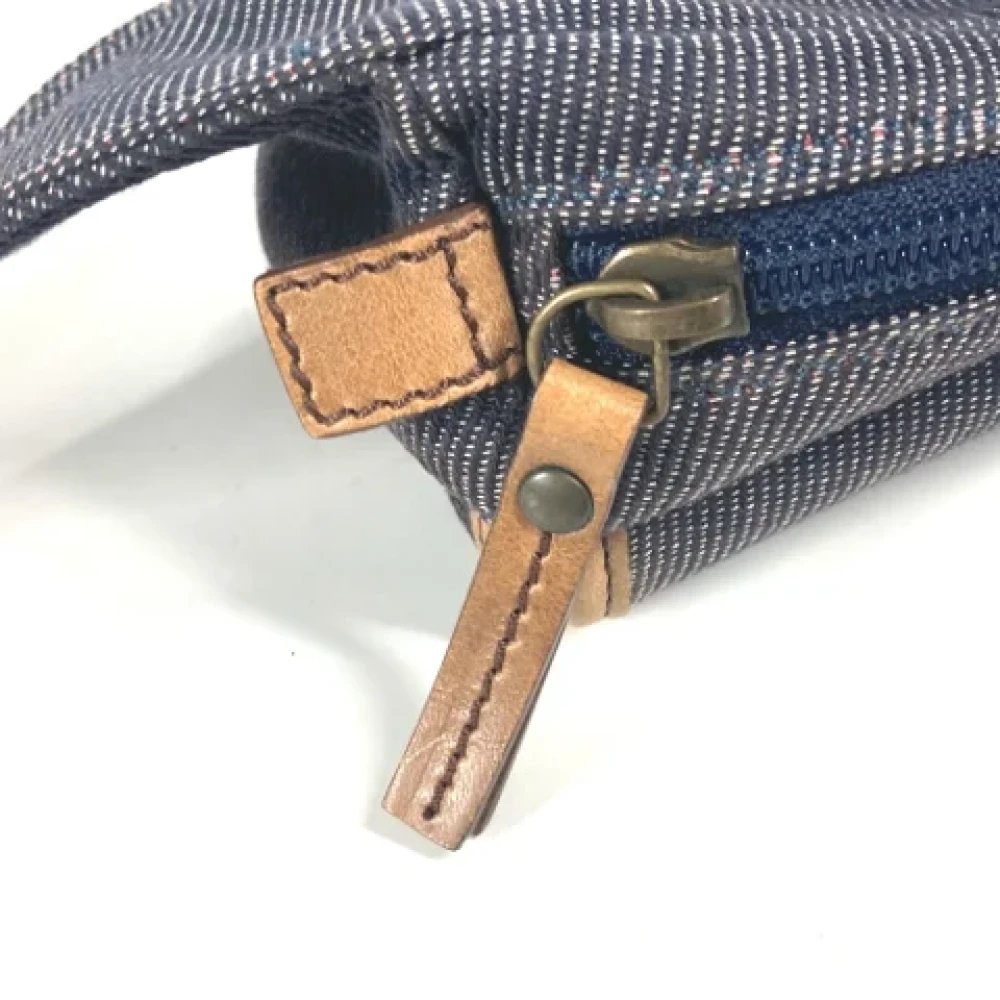 Fendi Vintage Pre-owned Leather fendi-bags Blue Dames