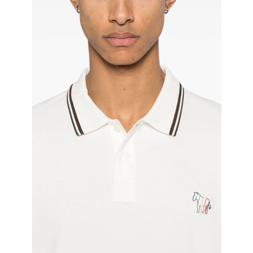 PS By Paul Smith Witte T-shirts en Polos met Korte Mouwen White Heren