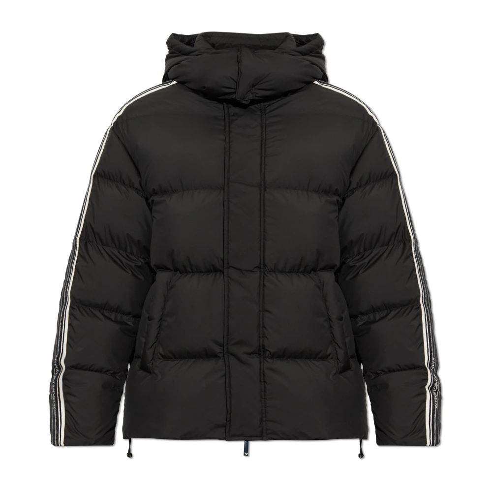 Emporio Armani Uomo Nero - Piumino Con Cappuccio - Jackets - M