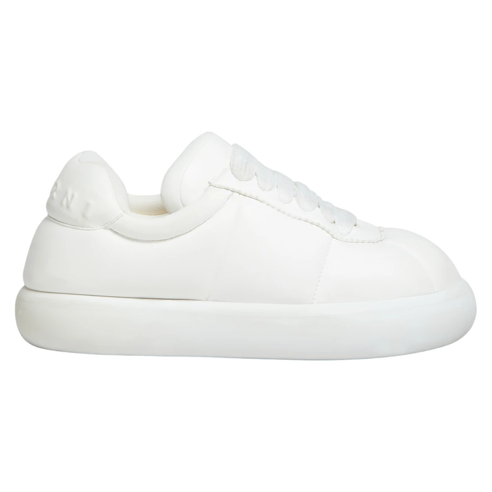 Marni Läder bigfoot 2.0 sneaker White, Herr