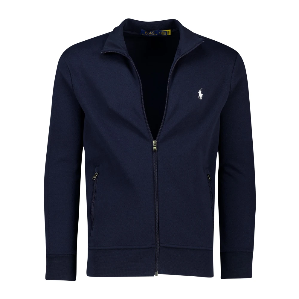 Polo Ralph Lauren Blue Zip-Throughs, Male, L, Cardigans