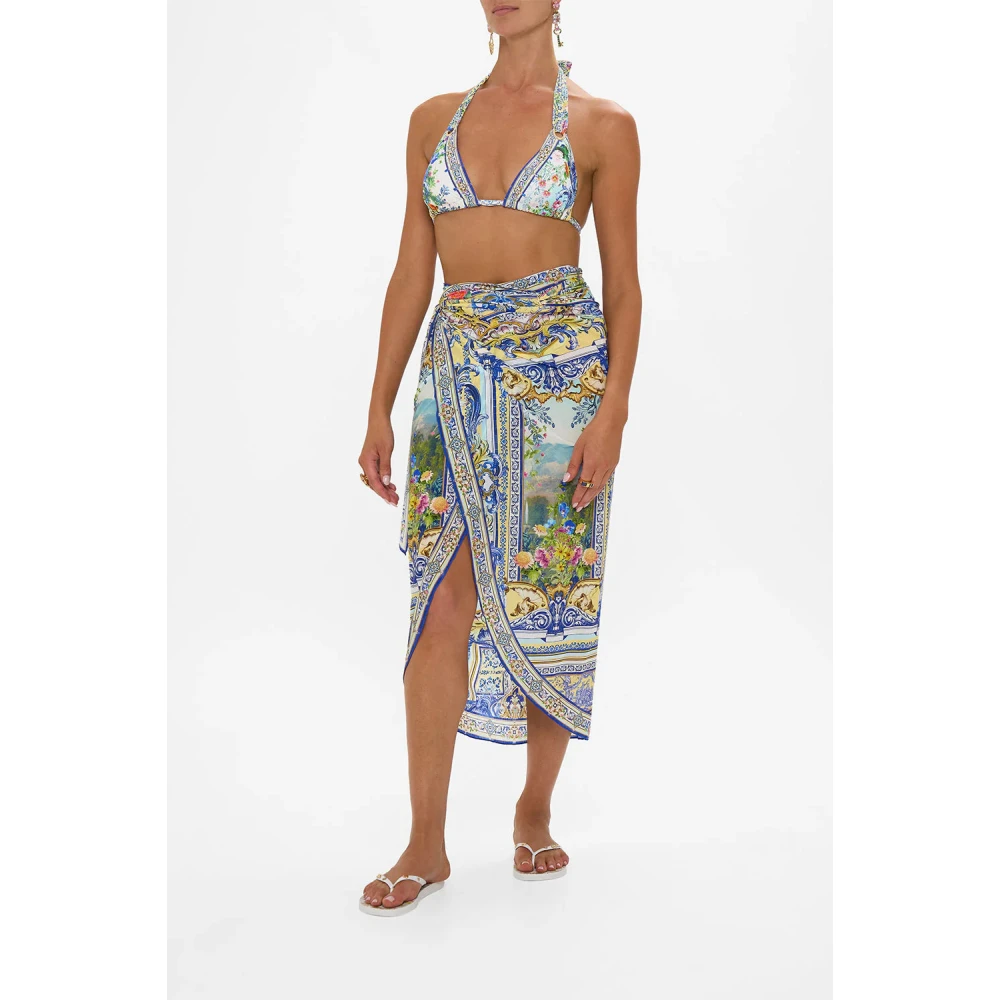 Camilla Portugees Paleis Eyelet Sarong Multicolor Dames