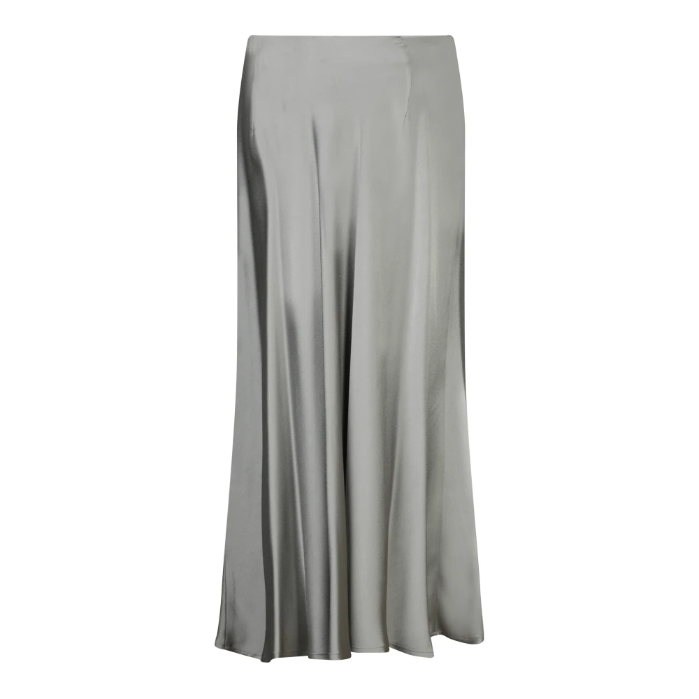 Herno Grijze Elegante Rokken Aw24 Gray Dames