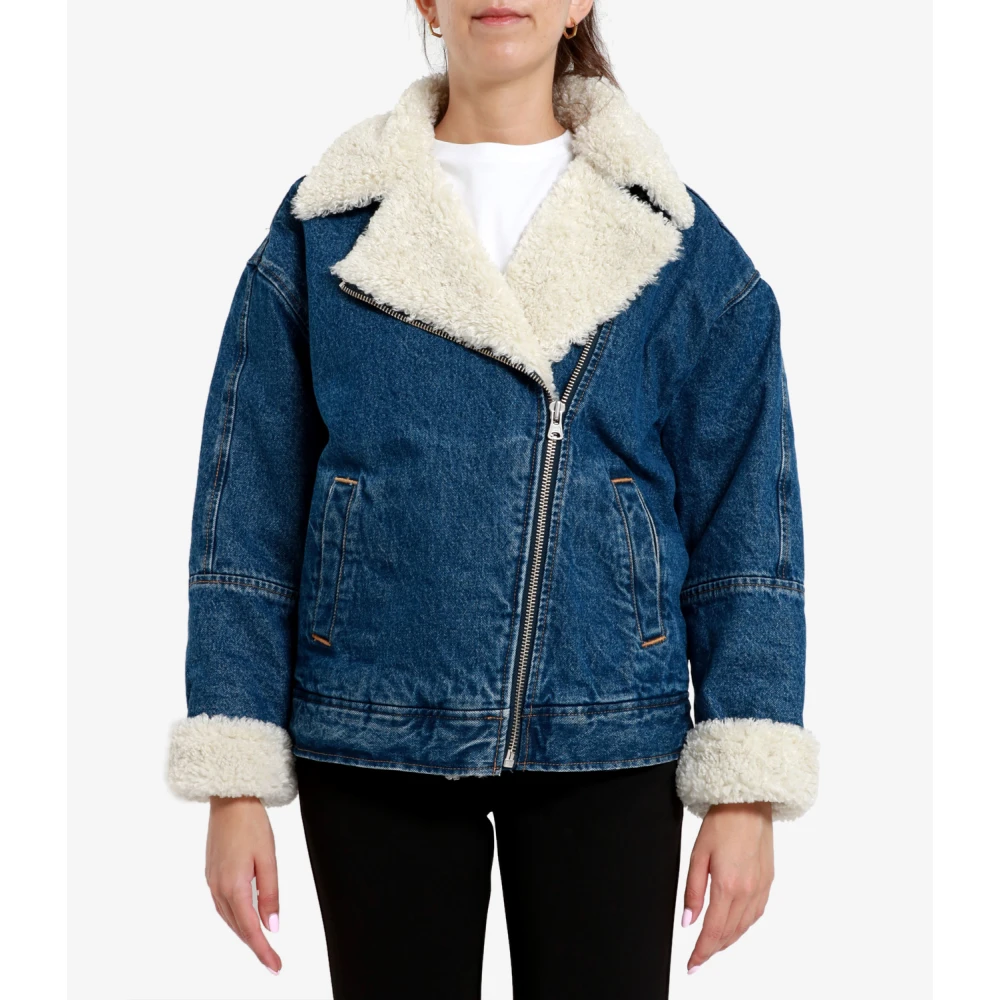 Levi's Denim jassen Blue Dames