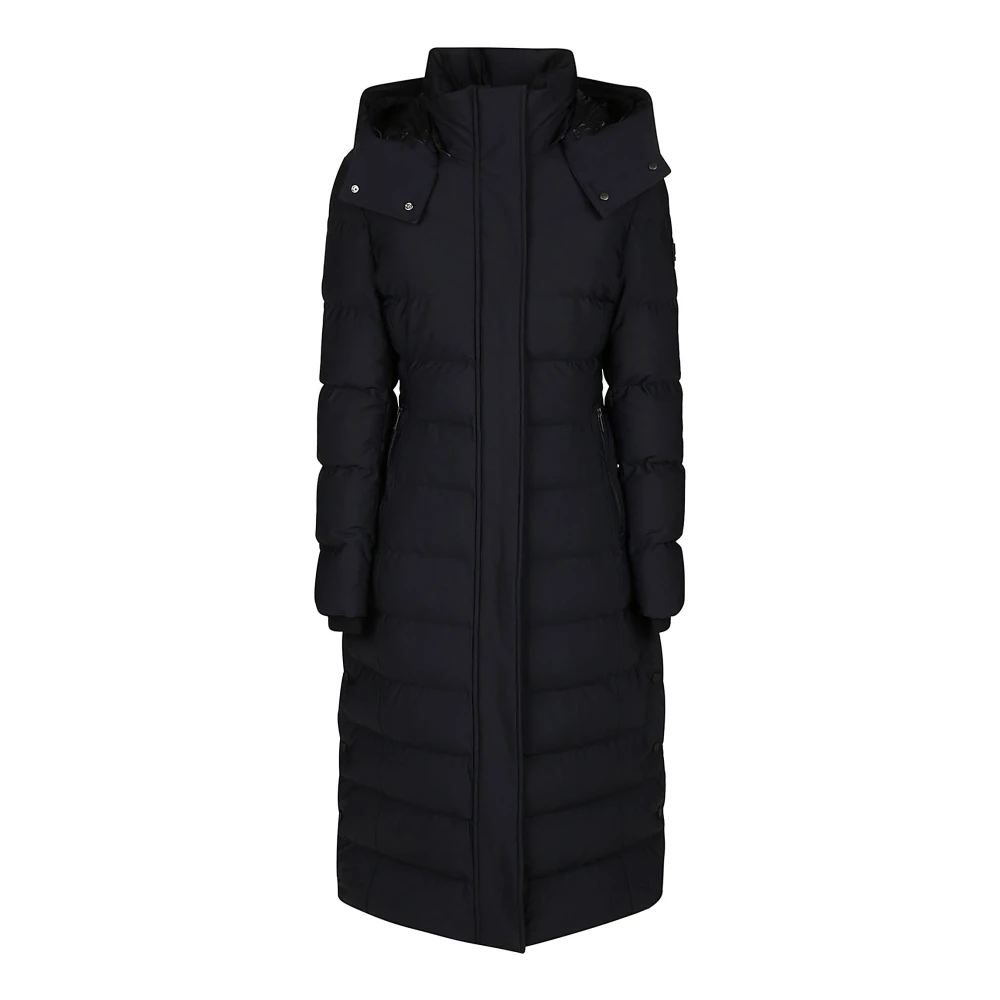 Moose Knuckles Parka met capuchon en zijzakken Black Dames