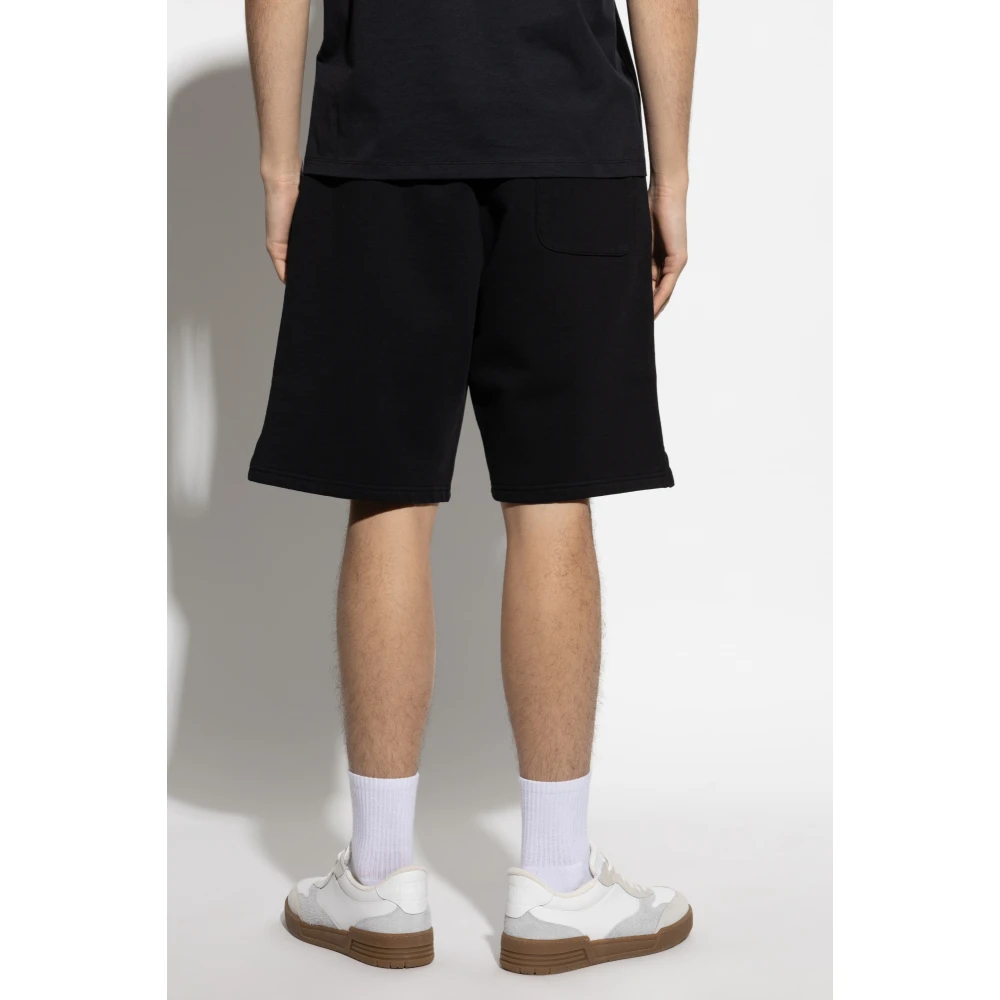Ami Paris Logo shorts Black Heren