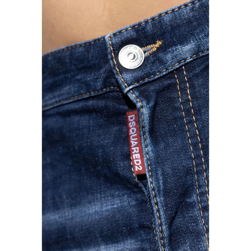 Dsquared2 Denim shorts Marine Blue Heren