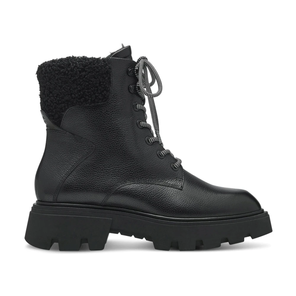 Tamaris Women's Black Lace-Up Boots,, Lace-Up Ankle Boots Size 6 Uk