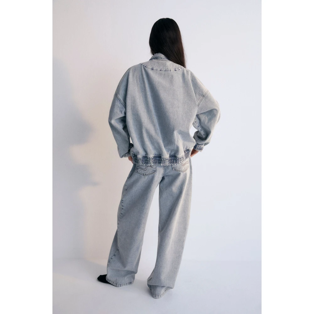 The New Society Chios Vrouw Bomber Blue Dames