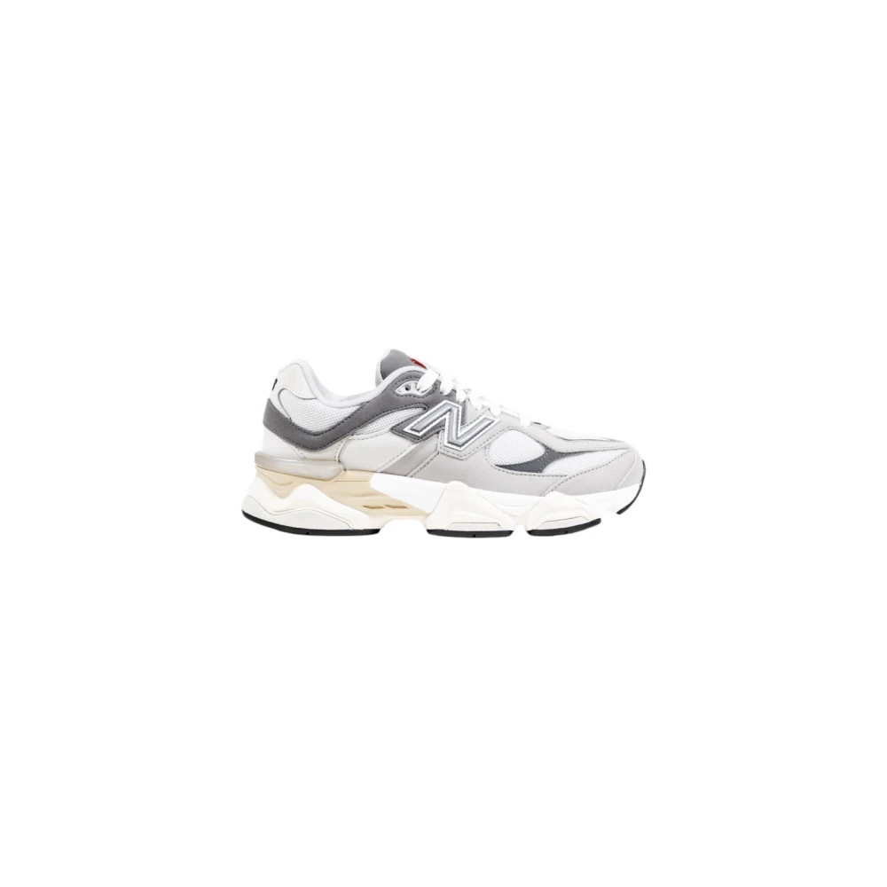 New Balance Women's Gray Sporty Slip-On Lace-Up Trainers