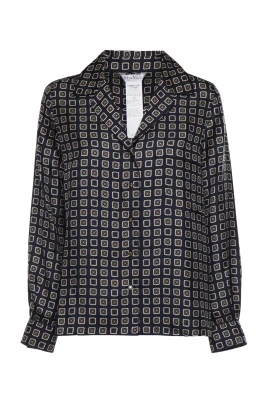 Printed Silk Disco Shirt