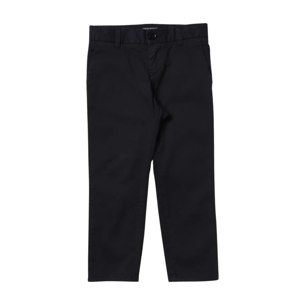 Emporio Armani Boys Blue Trousers, 8 Y, Casual Trousers For Kids