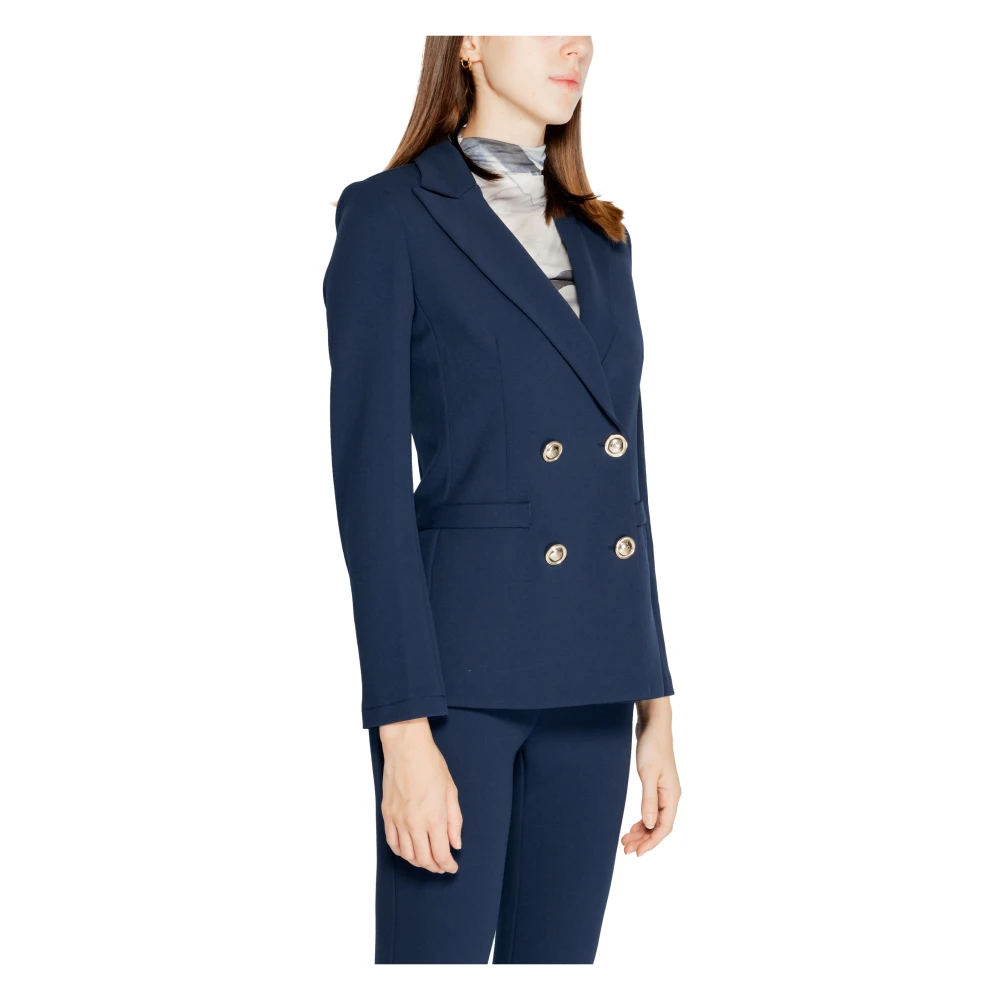 RINASCIMENTO Elegante Herfst Winter Blazer Blue Dames