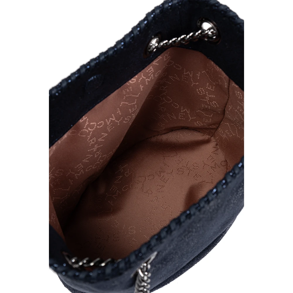 Stella Mccartney Eco Shiny schoudertas Blue Dames