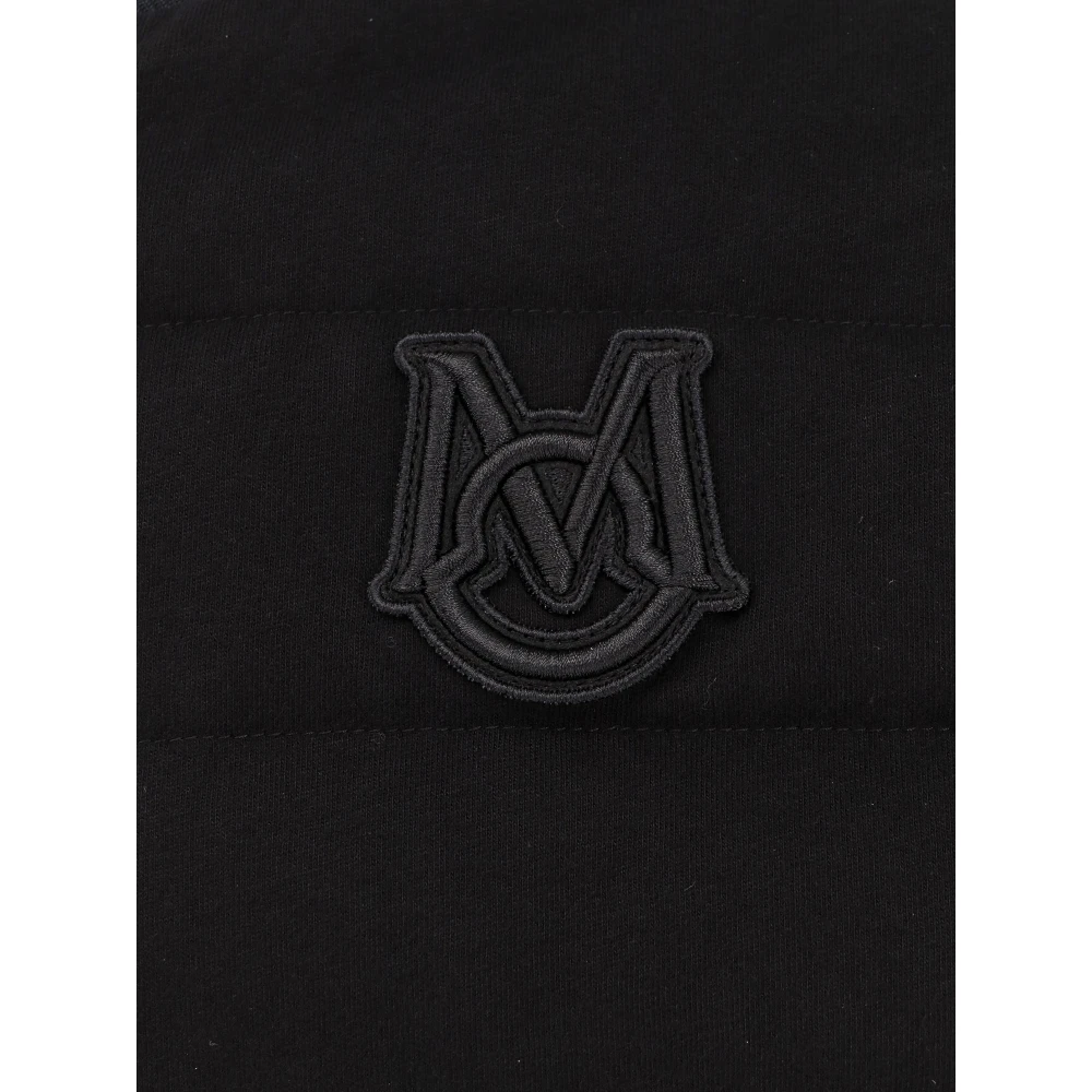 Moncler Omkeerbare Gewatteerde Bomberjas Black Heren