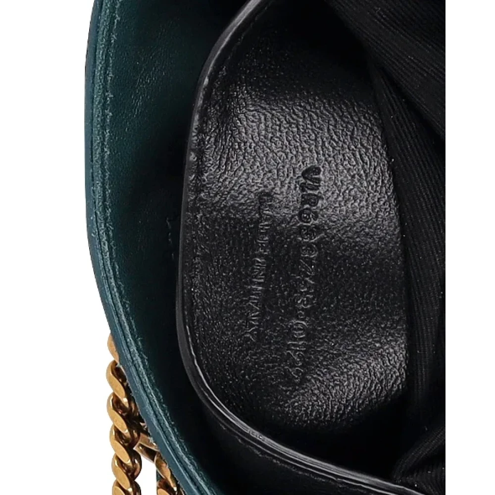 Yves Saint Laurent Vintage Pre-owned Suede crossbody-bags Green Dames