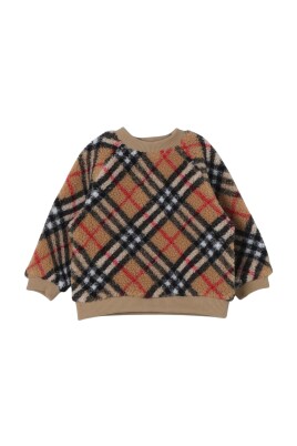plaid-fleece-pullover-sweater