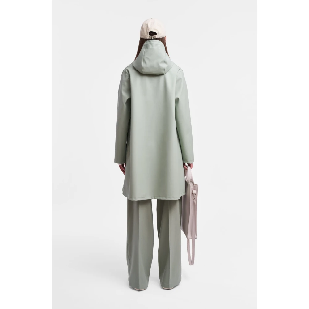 Stutterheim Stockholm Hilltop Raincoat Green Dames
