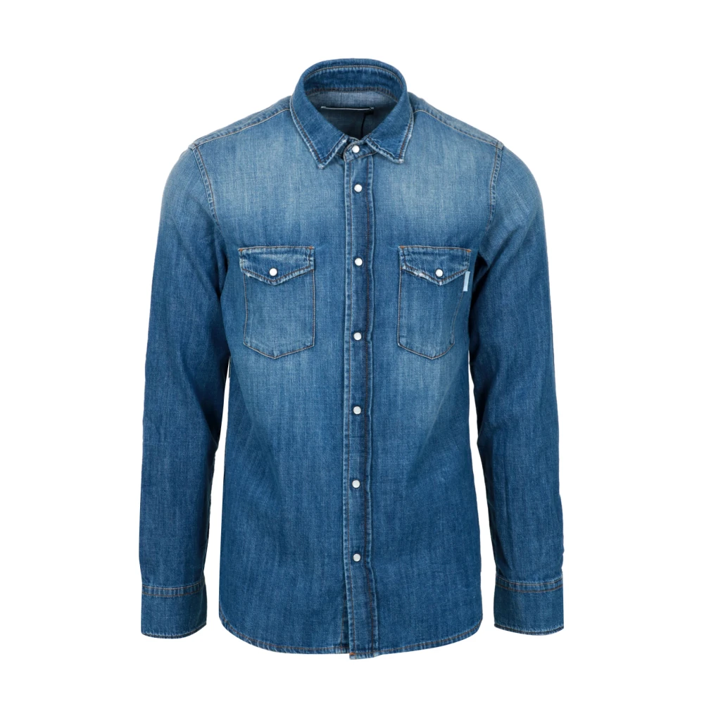 Shirts > Denim Shirts - - Mauro Grifoni - Modalova