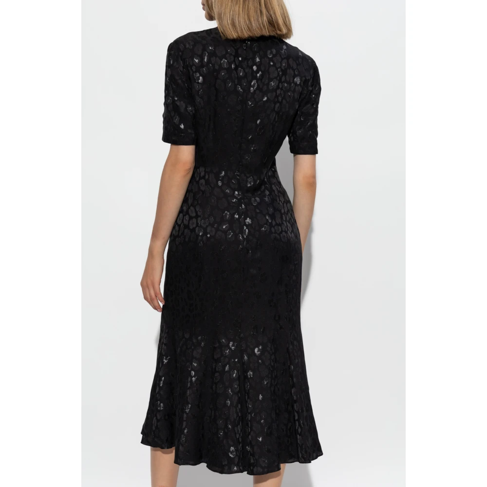 Versace Jurk met strikken Black Dames