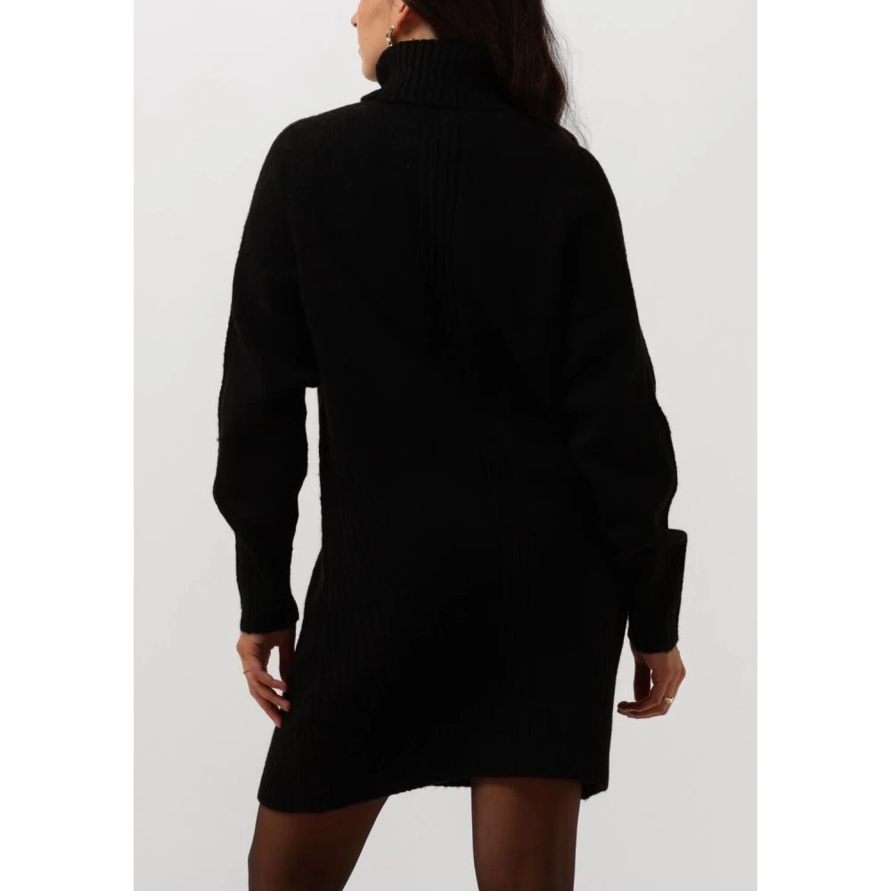 Silvian Heach Zwarte Mini Jurk Gpa24170Ve Black Dames