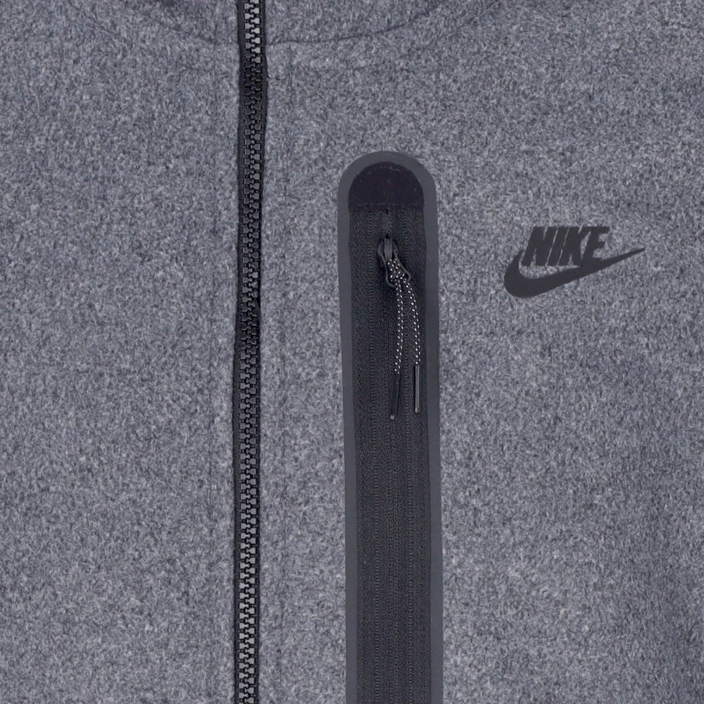 Nike Tech Fleece Full-Zip Winter Hoodie Black Heren