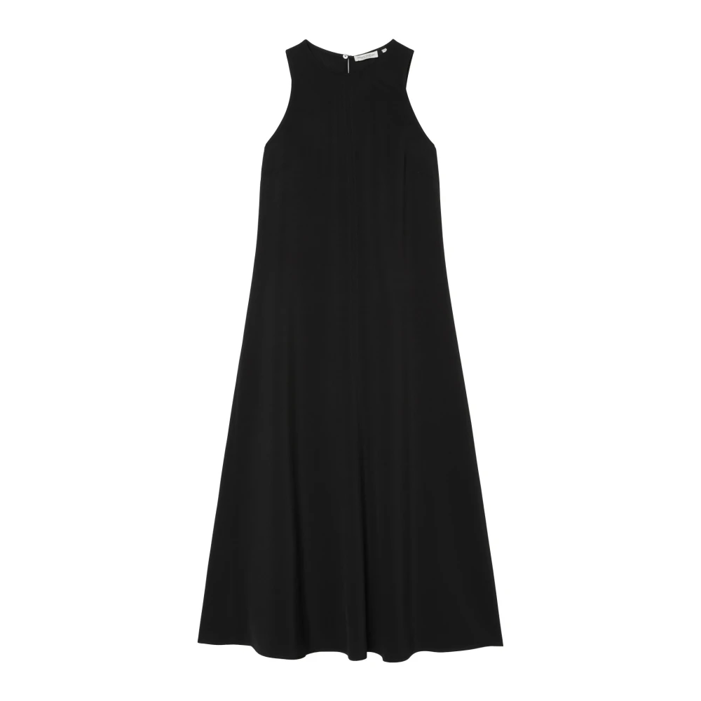 Marc O'Polo Mouwloze A-lijn jurk Black Dames