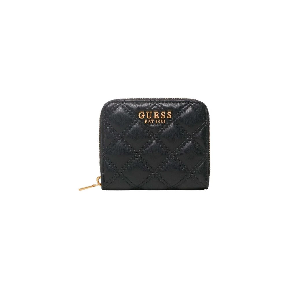 Guess Zwarte Damesportemonnee Herfst Winter Collectie Black Dames