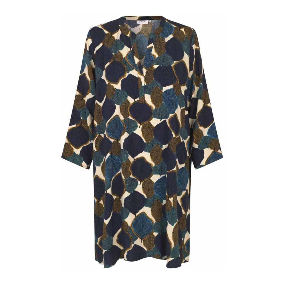 Masai Gedrukte tuniek met 3 4 mouwen Multicolor Dames