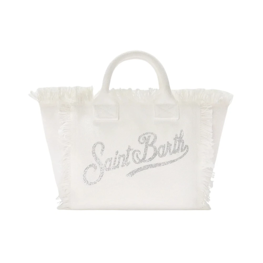 Mc2 Saint Barth Women's White Shopping Bags, One Size, Borsa Colette