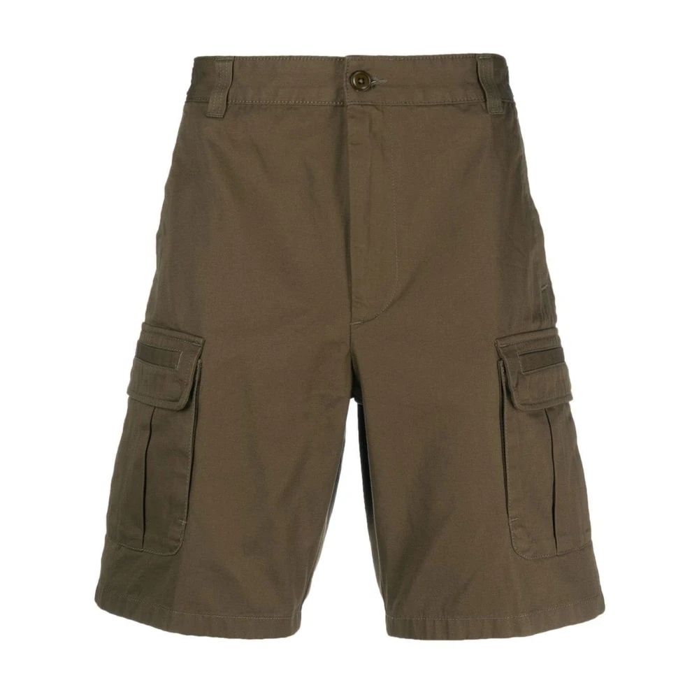 Diesel Casual Bruin Katoenen Shorts Brown Heren