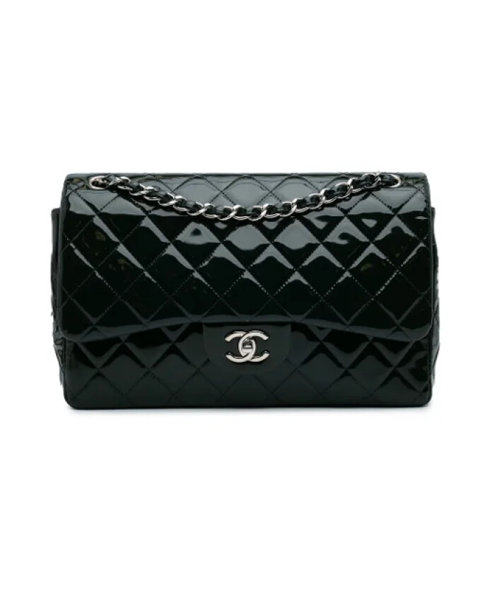 pre-owned-cuir-sacs-chanel