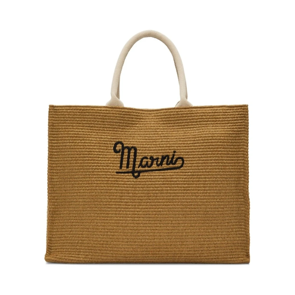 Marni - Bags > Tote Bags - Brown - Marni - Modalova