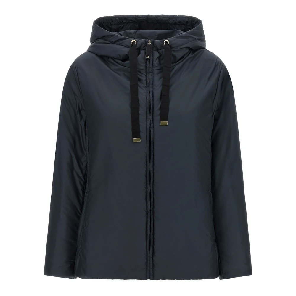 Max Mara , Light Jackets, Female, Blue, S, The Cube Greenh Short Jacket