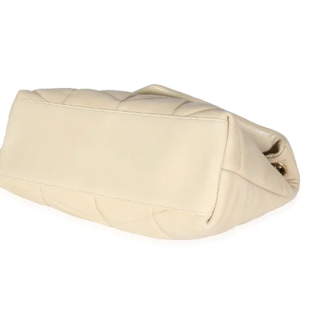 Yves Saint Laurent Vintage Pre-owned Suede shoulder-bags Beige Dames