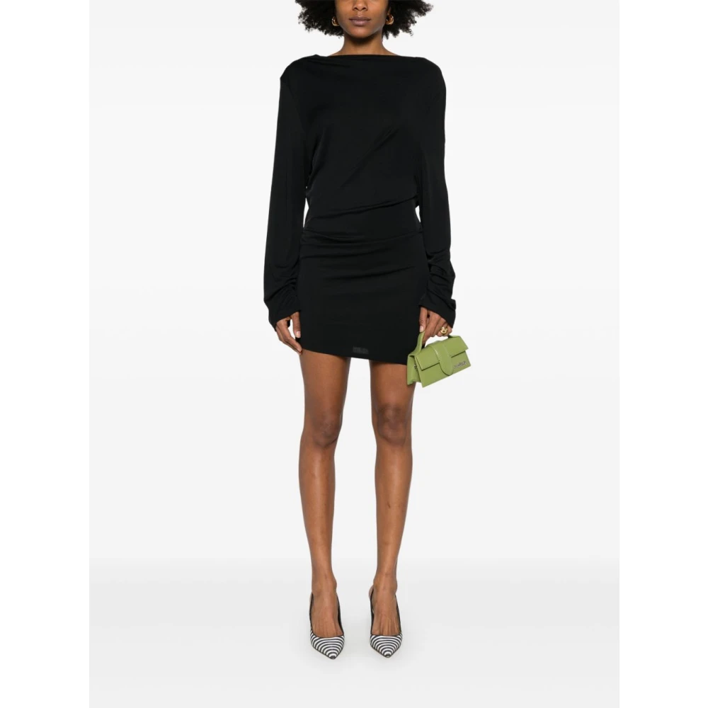Jacquemus Zwarte Elegante Jurk voor Vrouwen Black Dames