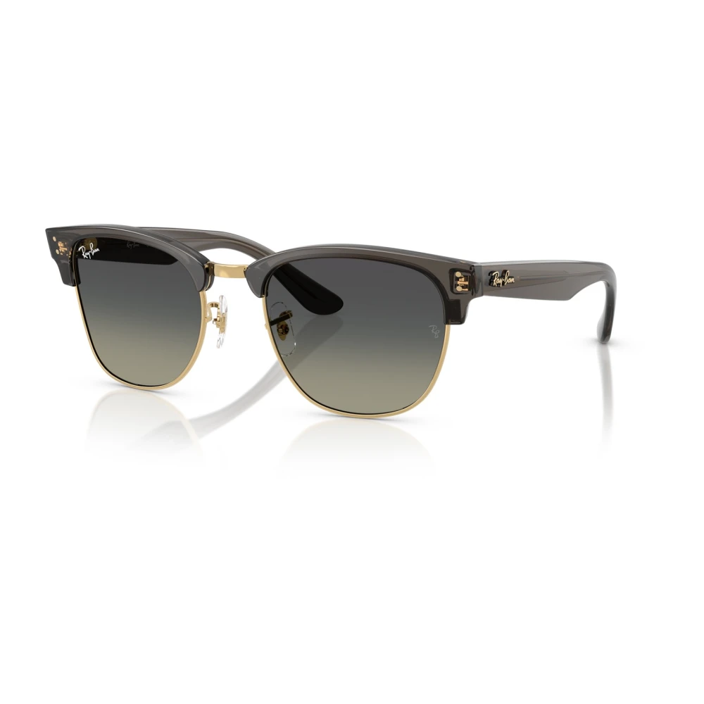 Ray-Ban Unisex Gray Sunglasses, 54 Mm, Clubmaster Reverse Sunglasses