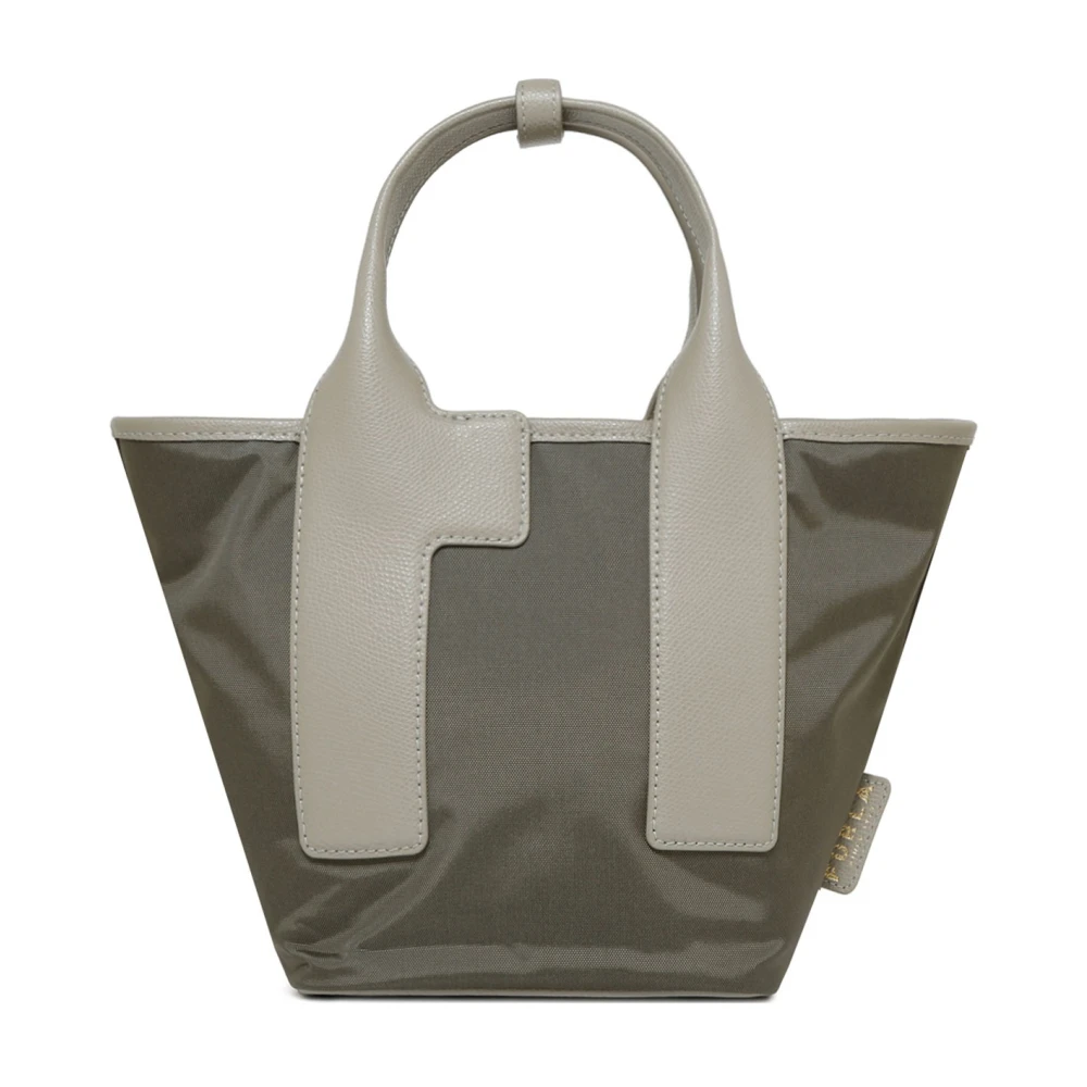 Furla Piuma Tote Bag Gray, Dam