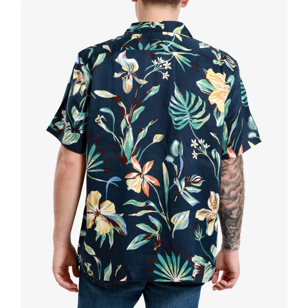 Levi's Hawaiiaans Bloemenpatroon Katoenen Overhemd Multicolor Heren
