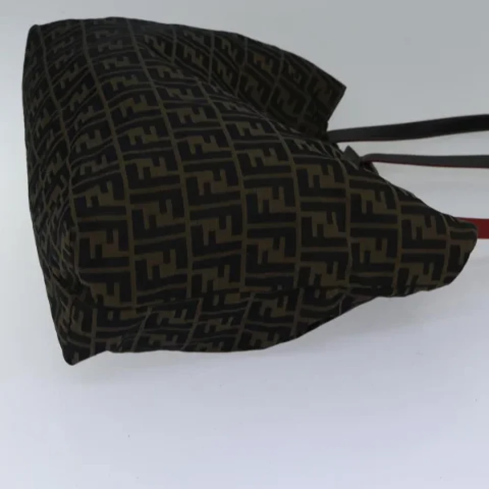 Fendi Vintage Pre-owned Canvas totes Brown Dames